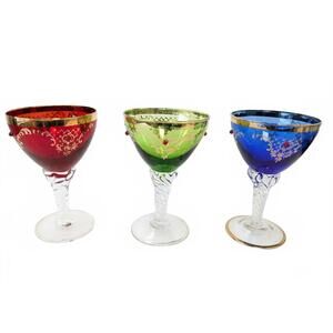 Murano Italy 1950s Venetian Soda-Lime Glass Mid-Century 3x